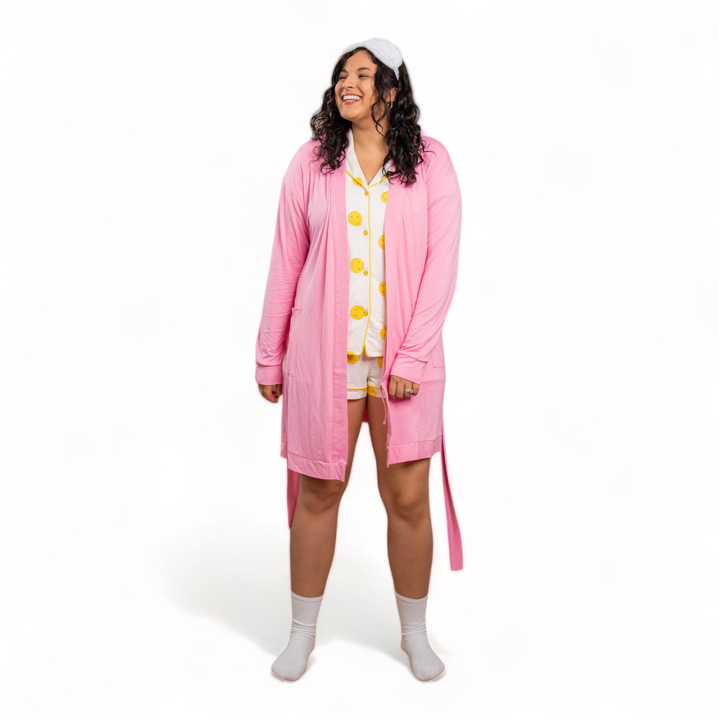 Briella Bamboo Pink Robe