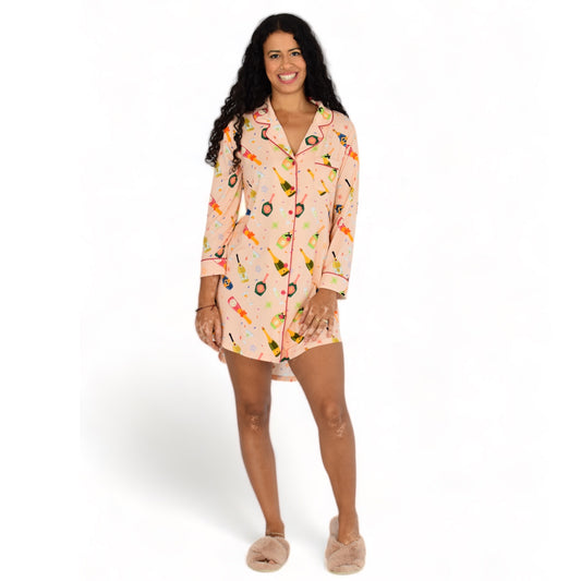 Nova Celebration Party Pajama Dress